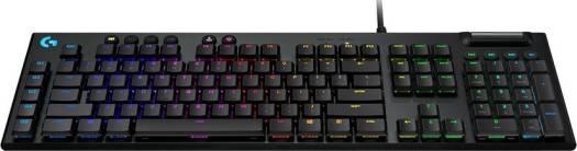 Keyboards Logitech G815 Lightsync RGB Low-Profile GL Tactile Mechanical Gaming Keyboard, US English Layout, Black - eBuy UAE
